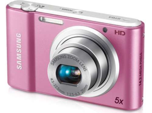 CAMERA DIGITAL 14.2 EC-ST64 ROSA + MICRO SD 4GB SAMSUNG