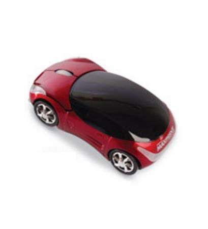 MOUSE USB OPTICO CARRO VERMELHO 607187 MAXPRINT