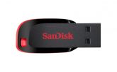 PENDRIVE 4GB CRUZER BLADE PRETO/VERMELHO SANDISK