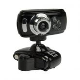 WEBCAM 300K~30MP (VIA SOFTWARE) COM MICROFONE PRETA WB2105-P