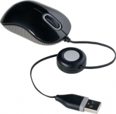 MOUSE USB OPTICO MINI RETRATIL PRETO AMU75US TARGUS