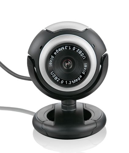 WEBCAM 16MP COM MICROFONE NEW VISION PRETO/PRATA WC044 MULTI