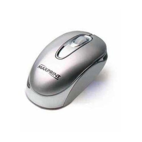 MOUSE USB OPTICO MINI PRATA 602109 MAXPRINT