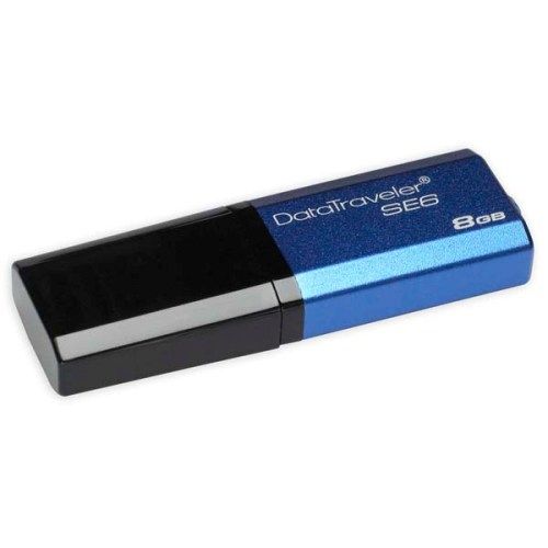 PENDRIVE 8GB DTSE6 AZUL KINGSTON