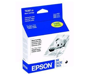 CARTUCHO EPSON PRETO 10ML T036120