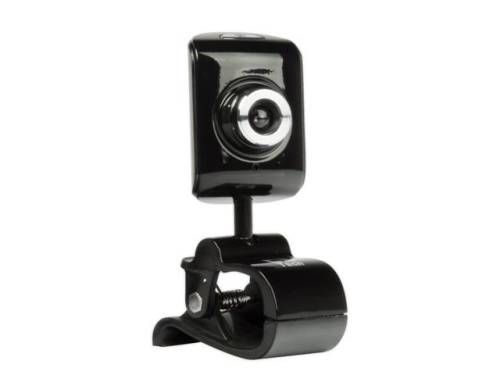 WEBCAM 300K~30.0M (VIA SOFTWARE) COM MICROFONE PRETA WB2103-