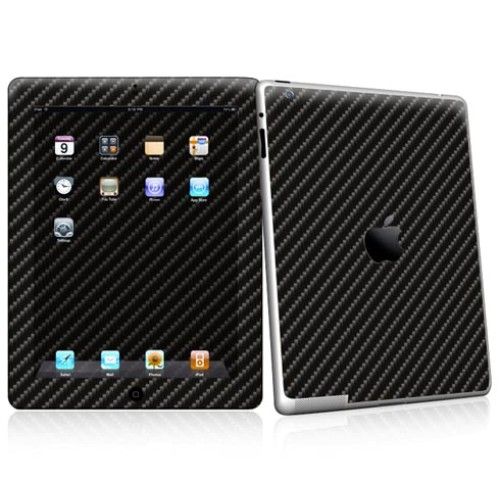 ADESIVO SKIN SURFACES PARA IPAD 2/3 FIBRA DE CARBONO PRETA