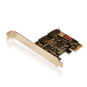 PLACA CONTROLADORA 2 PORTAS SATA II PCI-E 9047 COMTAC